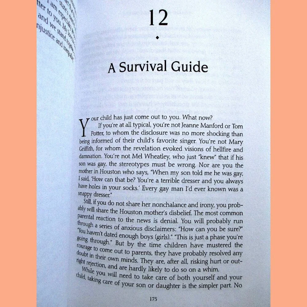 Book - Straight Parents, Gay Children: Inspiring Families to Live Honestly.... - Picture 11 of 14